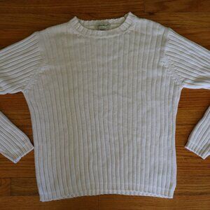 Vintage Eddie Bauer Women's Ribbed Sweater Size L